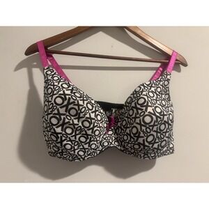 XOXO Love Bra 40D Underwire Push-up Pink‎ Black White Women's